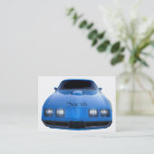 マッスルカー 名刺 (スタンド正面)