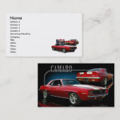 マッスルカー 名刺 (正面/裏面)