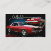 マッスルカー 名刺 (裏面)