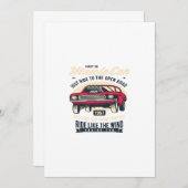 マッスルカー 招待状 (正面/裏面)