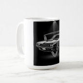 マッスルカー:獣を解放する コーヒーマグカップ (正面左)