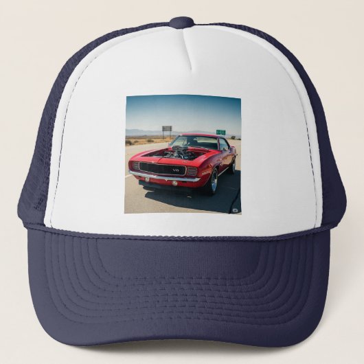 マッスルカー：精度とパフォーマンス キャップ (正面)