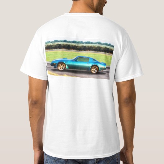 マッスルカー Tシャツ (裏面)