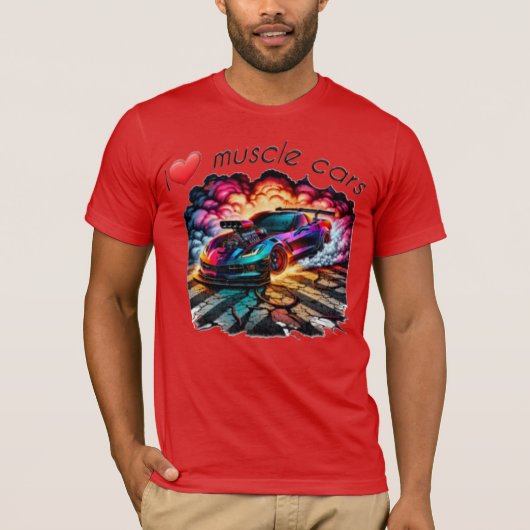 マッスルカーTシャツ Tシャツ (正面)