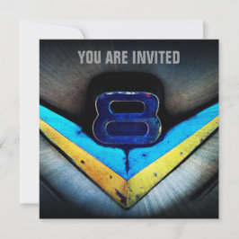 マッスルカーV8パワーとクロム 招待状