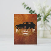 マッスルカーV8 ポストカード (スタンド正面)