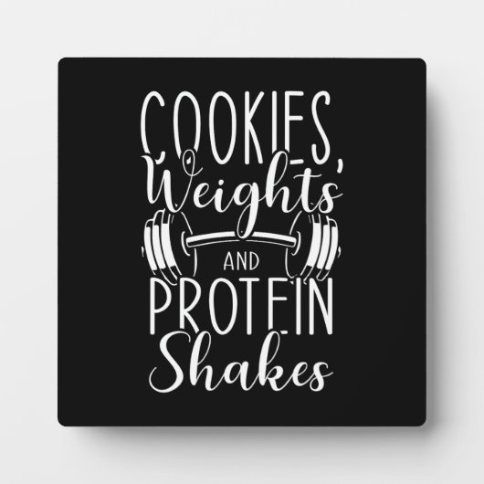 マッスルシェイク&ジムおもしろいプラーク フォトプラーク (正面)