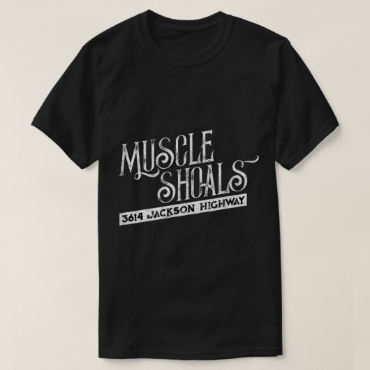 マッスルショール、ヴィンテージソウルファン用ALシャツ Tシャツ (デザイン正面)