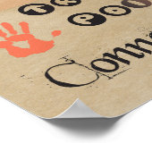 マッスルセラピーワーズポスターアート ポスター (角)