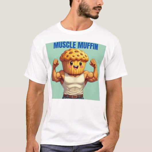 マッスルマフィン Tシャツ (正面)