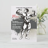 マッスルマン招待状 招待状 (スタンド正面)