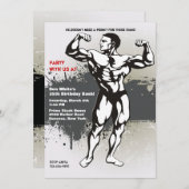 マッスルマン招待状 招待状 (正面/裏面)