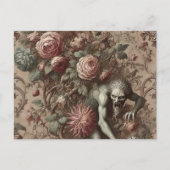 マッスルメモリ – ゴシックビクトリアンフローラデザイン シーズンポストカード (正面)
