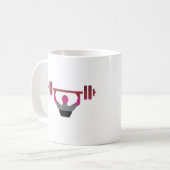 マッスル プライド コーヒーマグカップ (正面左)