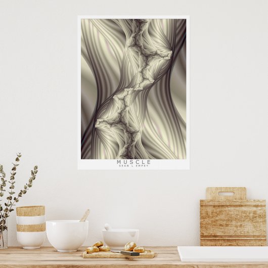 マッスル ポスター (キッチン)