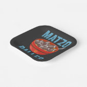 マッゾバラーフットボールおもしろいハヌッカラグビーギフト ペーパープレート (傾斜あり)