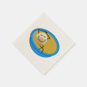 マッゾボールスープのナプキン スタンダードカクテルナプキン (角)