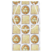 マッゾボールスープマッツァフラットブレッドパスソーバー料理 スモールペーパーバッグ (裏面)