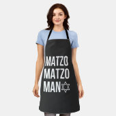 マッゾマッゾマンユダヤ人ハヌカー エプロン (着用した状態)