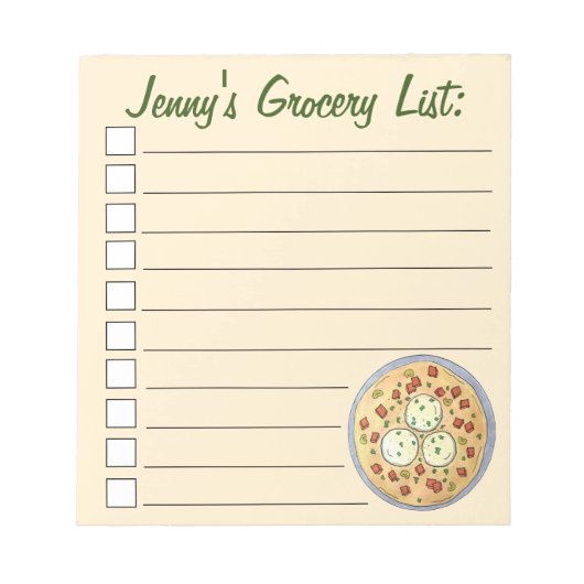 マッゾマッツァボールスープユダヤ料理パスソーバー ノートパッド (正面)