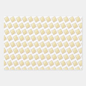 マッゾマッツァボールスープユダヤ料理パスソーバー ラッピングペーパーシート (正面3)