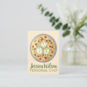 マッゾマッツァボールスープユダヤ料理パスソーバー 名刺 (スタンド正面)