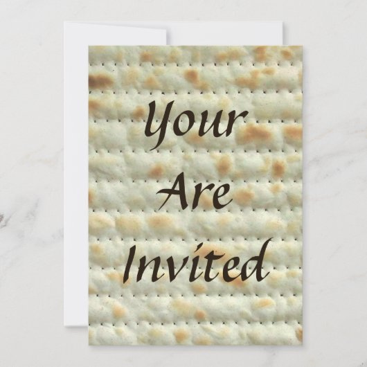 マッゾーパソバーセダー招待状 招待状 (正面)