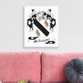 マッタガルト家紋 キャンバスプリント (インサイチュ (リビング))