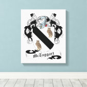 マッタガルト家紋 キャンバスプリント (インサイチュ (ウッドフロア))