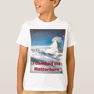マッターホルンの上昇 Tシャツ