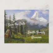 マッターホルンの家族会 インビテーションポストカード (正面)