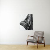 マッターホルンの黒く及び白い北の顔 タペストリー (インサイチュ)