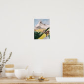 マッターホルンを見る上でのIbex ポスター (キッチン)