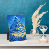 マッターホルンアルプス フォトプラーク (側面)