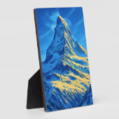 マッターホルンアルプス フォトプラーク (側面)