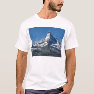 マッターホルンスイスアルプスメンズベーシックTシャツ Tシャツ