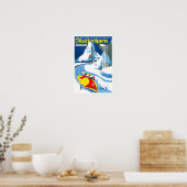 マッターホルンスイスヴィンテージ旅行ポスター ポスター (キッチン)