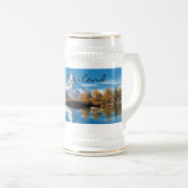 マッターホルンスイス連邦共和国ステイン ビールジョッキ (正面右)