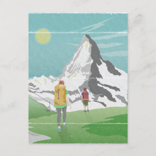 マッターホルン旅行ポスターSwitzerland ポストカード