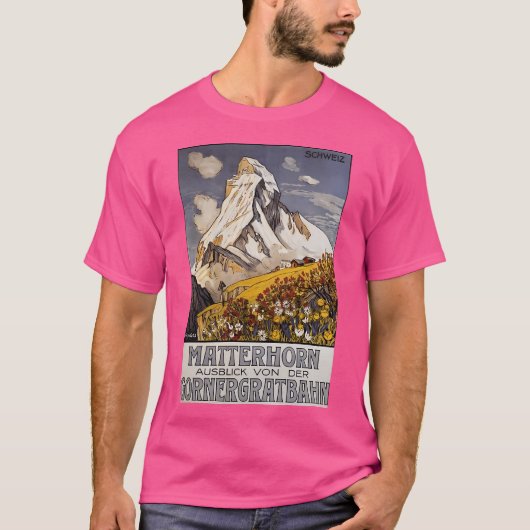 マッターホルン旅行 Tシャツ (正面)
