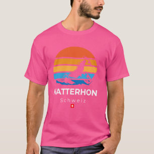 マッターホルン スイス 山岳 登山 ハイキング Tシャツ