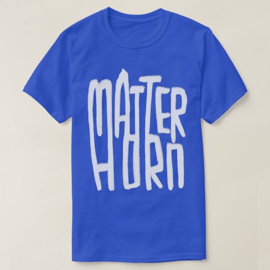 マッターホルン Tシャツ (デザイン正面)