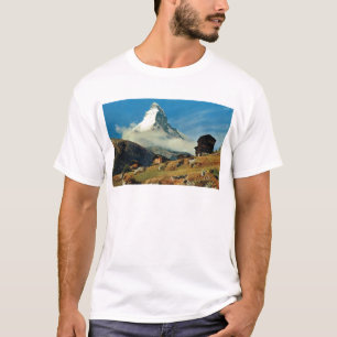 マッターホルン、Zermatt、スイス連邦共和国 Tシャツ