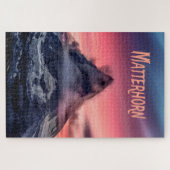 マッターホーンマウンテンヨーロッパアルプススイスイタリア ジグソーパズル (横)