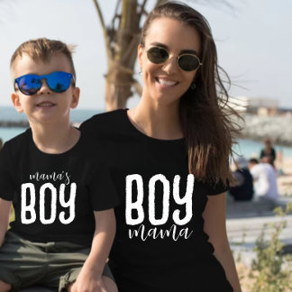 マッチするママとソンシャツ Tシャツ
