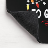 マッチする家族のクリスマスPを点灯する可能性が最も高い マウスパッド (コーナー)