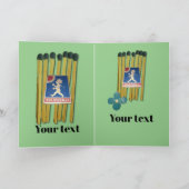 マッチとマッチボックス カード (内部)