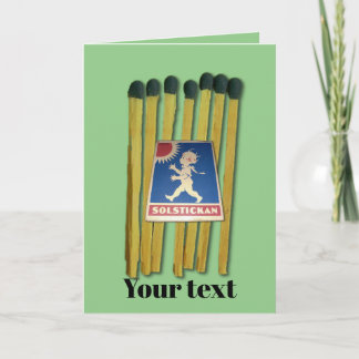 マッチとマッチボックス カード