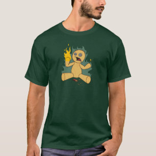 マッチと遊ばないで下さい Tシャツ