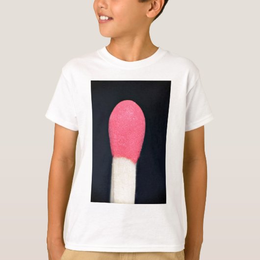 マッチの棒"FireStarter " Tシャツ (正面)